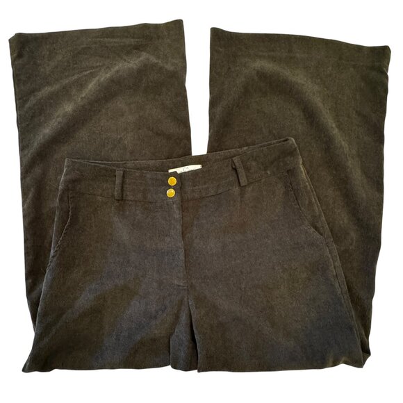 Carly Jean Los Angeles Marlowe Corduroy Pants – Black – Size Medium - Picture 9 of 10